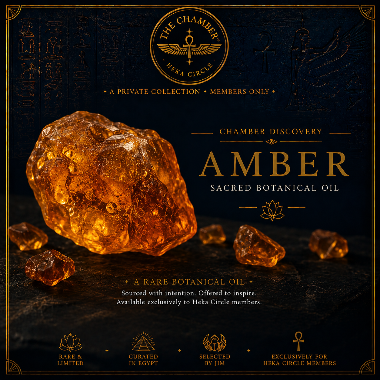 Amber Sacred Botanical Oil