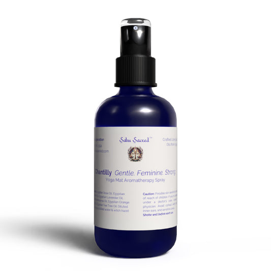 Chantilly Yoga Mat Aromatherapy Spray: Gentle. Feminine. Strong. (2 oz)