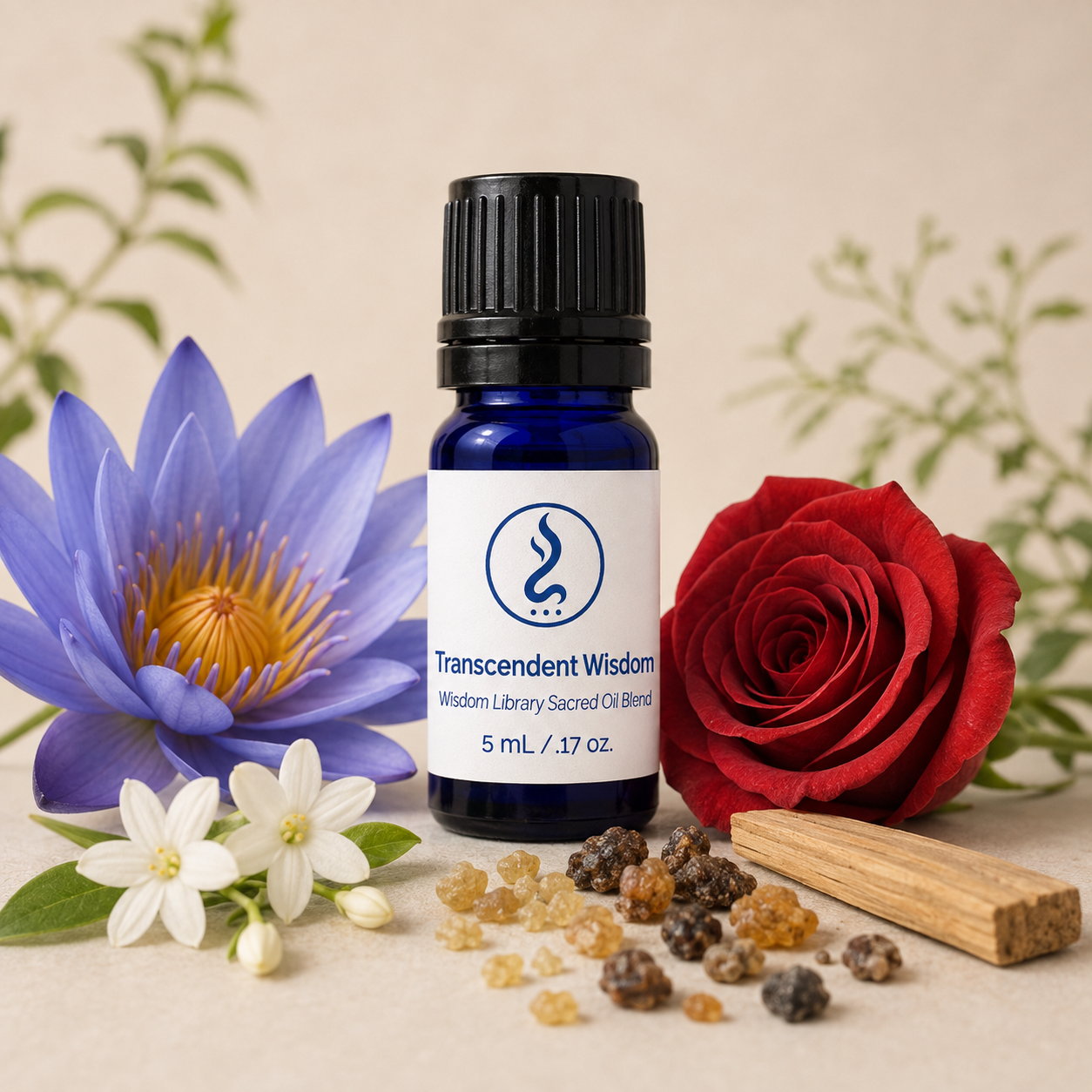 Transcendent Wisdom- The Wisdom Library Sacred Oil Blend | 5 mL